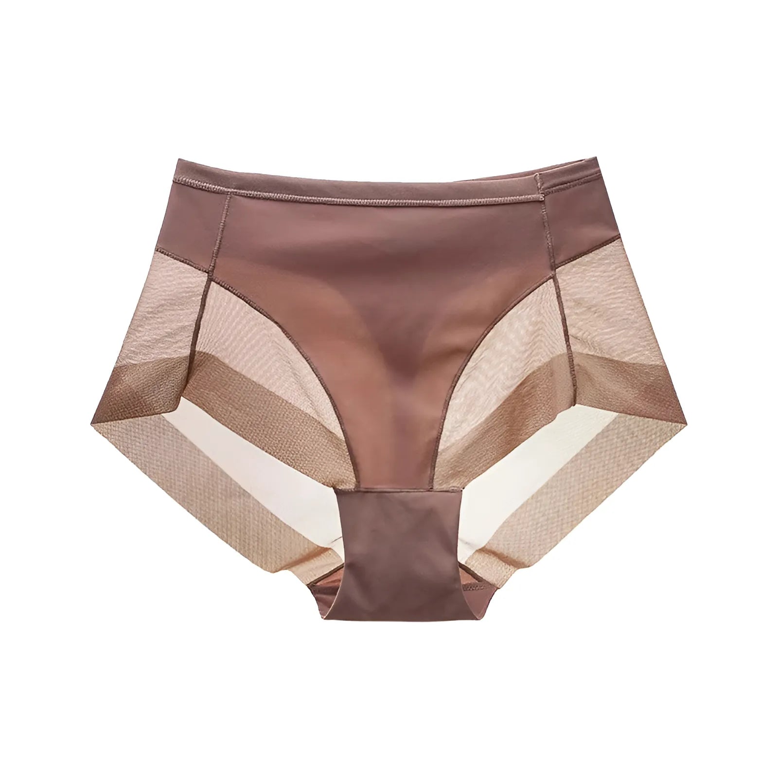 Beige Shorty en maille