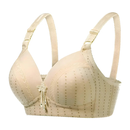 Beige Soutien-gorge push-up respirant