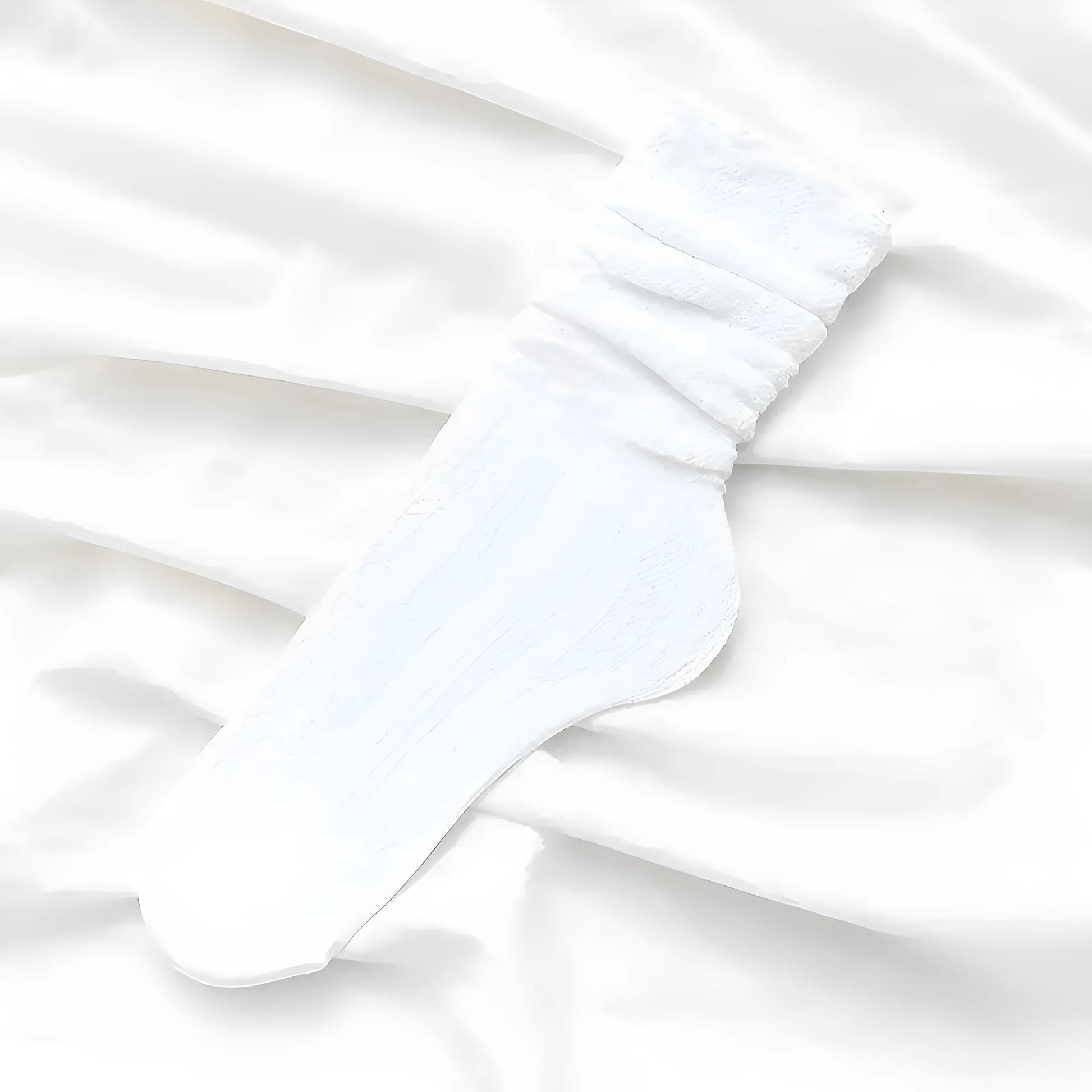 Blanc Chaussettes en dentelle