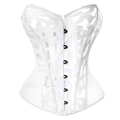 Blanc Corset classique pour femmes