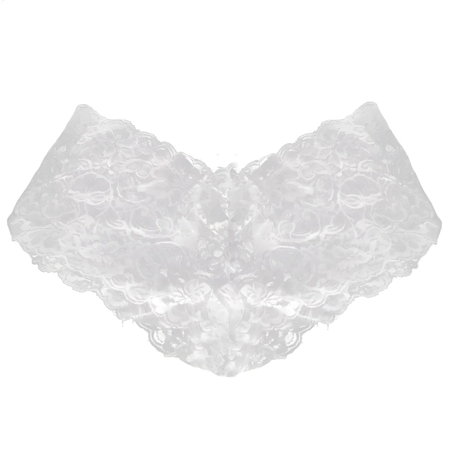 Blanc Culotte brésilienne en dentelle