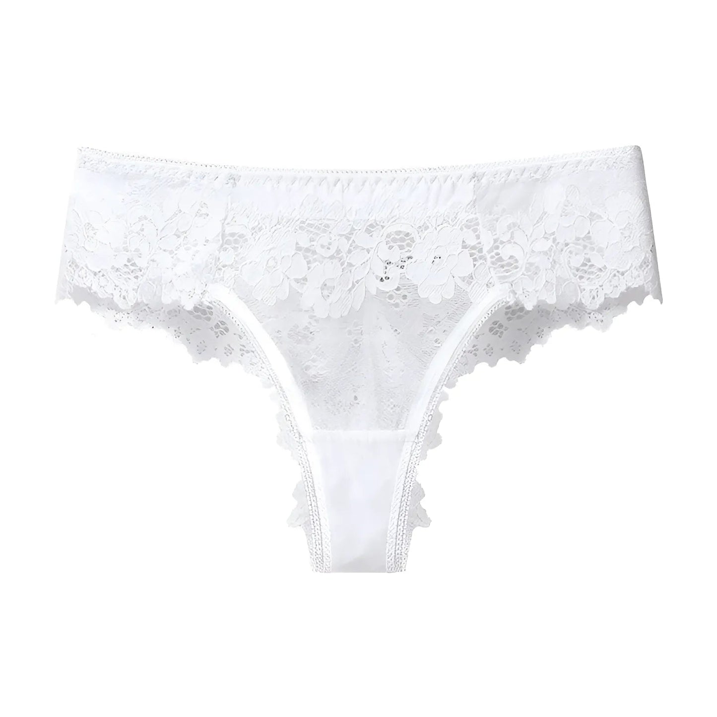 Blanc Culottes en dentelle classique