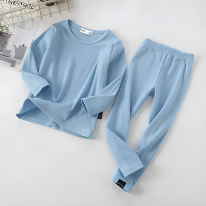 Bleu clair Pyjamas universels pour enfants