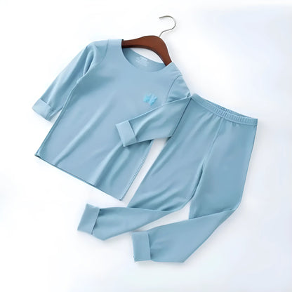 Bleu Pyjamas classiques pour enfants