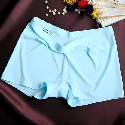 Bleu Shorts boxers classiques pour femmes