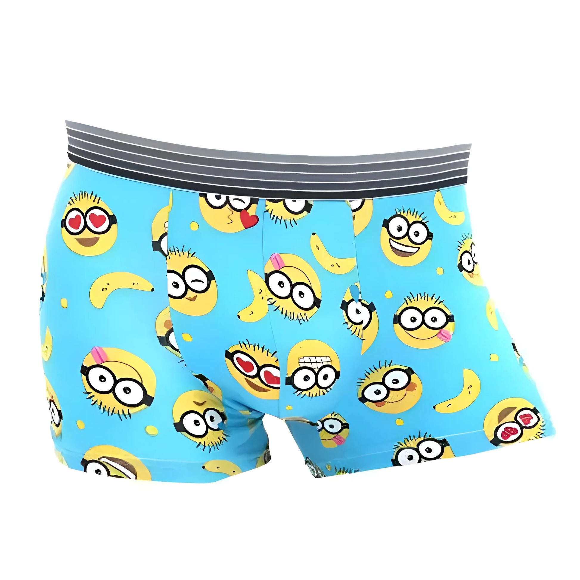 Bleu Shorts de bain pour hommes en motifs colorés
