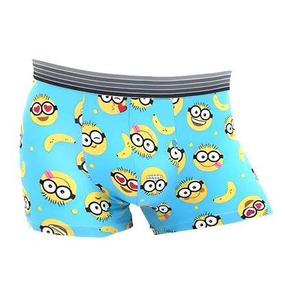 Bleu Shorts de bain pour hommes en motifs colorés