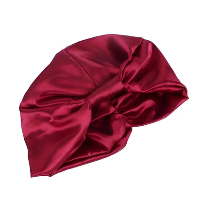 Bourgogne Bonnet de sommeil en satin classique