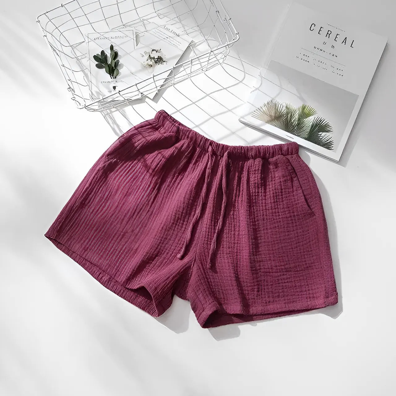 Bourgogne Shorts de sommeil