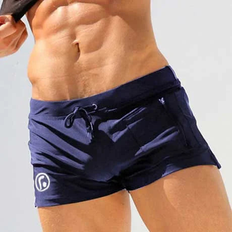 Boxer de bain pour homme - bleu marine / s