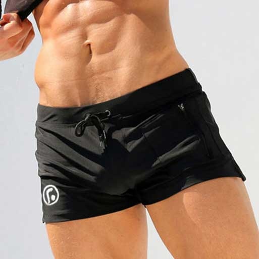 Boxer de bain pour homme - noir / s