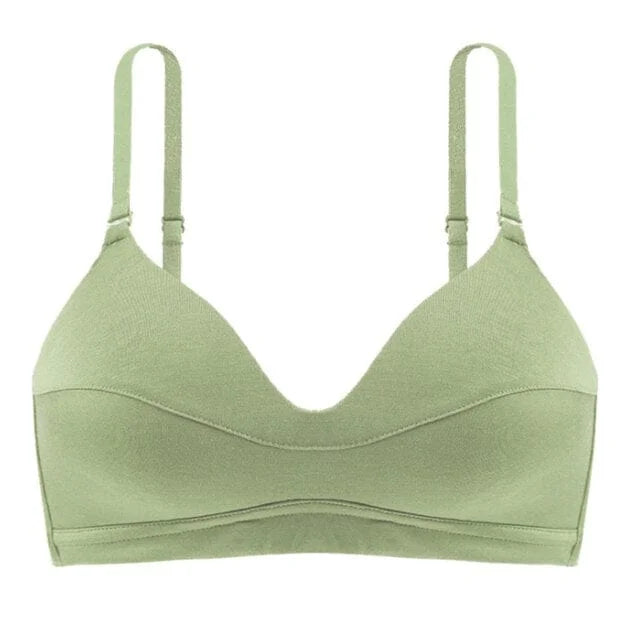 Bralette classique - vert / s