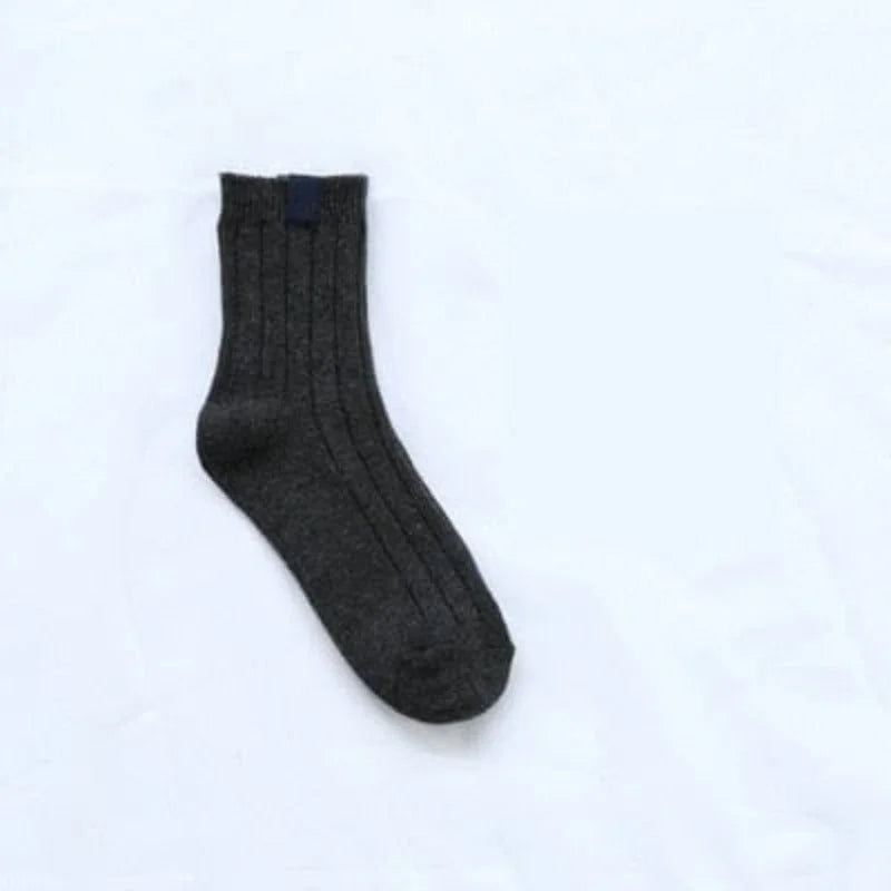 Chaussettes cheville - gris foncé / 35-39