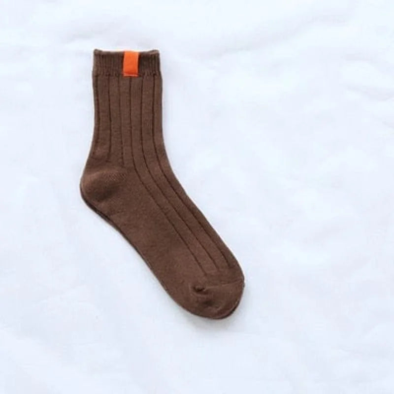 Chaussettes cheville - marron / 35-39