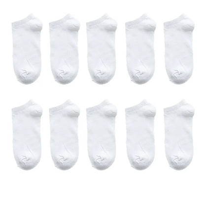 Chaussettes classiques - lot de 10 - blanc / universel