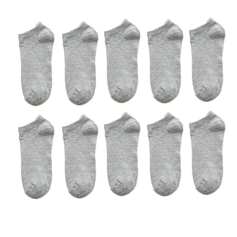 Chaussettes classiques - lot de 10 - gris / universel