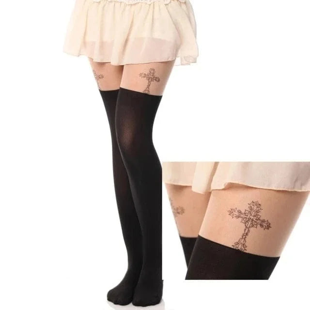 Collants à motifs mignons - modèle 17 / universel