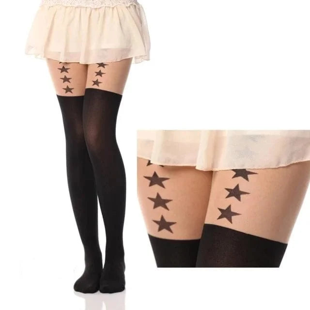 Collants à motifs mignons - modèle 9 / universel