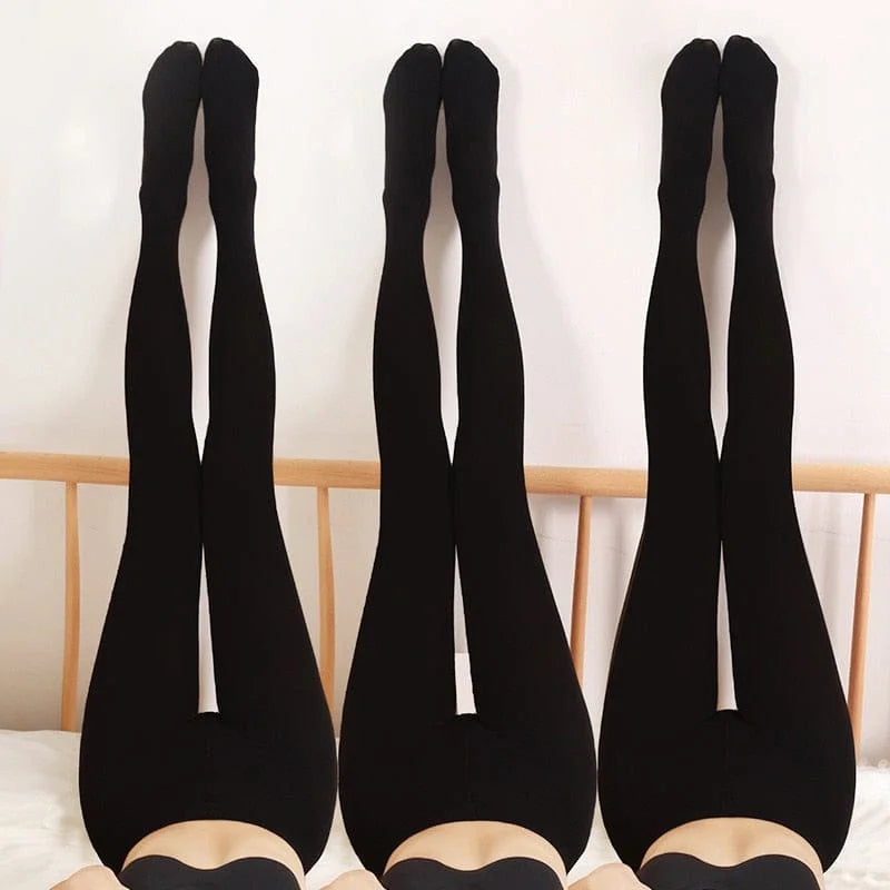 Collants épais pour femmes - noir / s/m