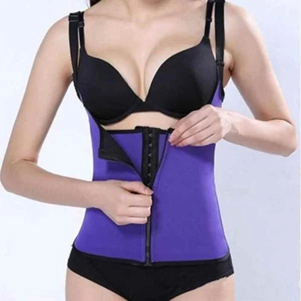 Corset amincissant double - violet / s