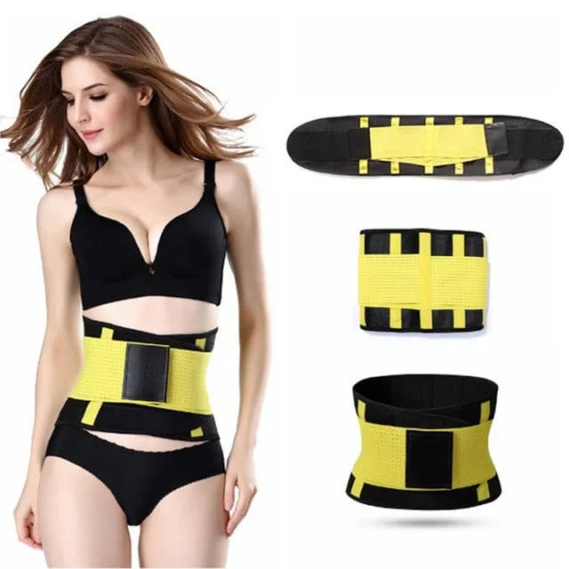 Corset amincissant moderne - jaune / s