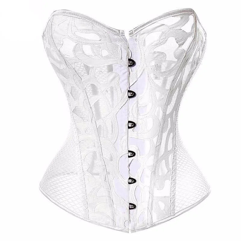 Corset classique pour femme - blanc / xs