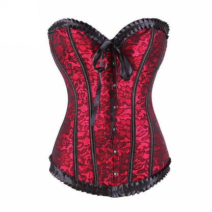 Corset en dentelle pour femme