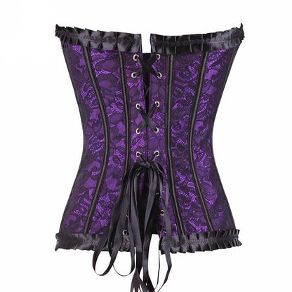 Corset en dentelle pour femme