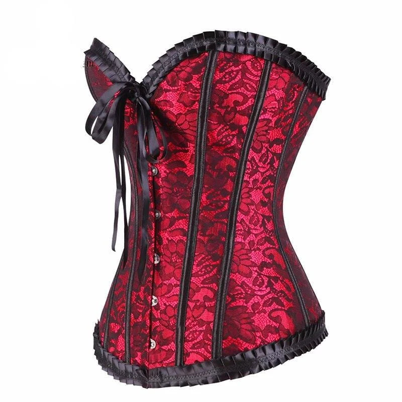 Corset en dentelle pour femme