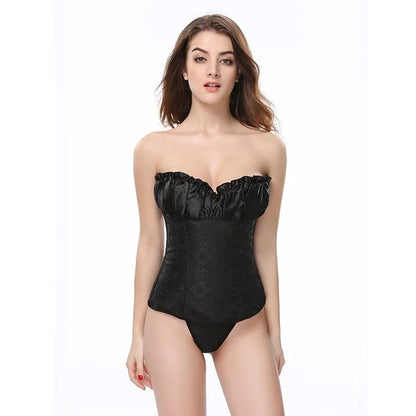 Corset pour femme avec un haut décoratif