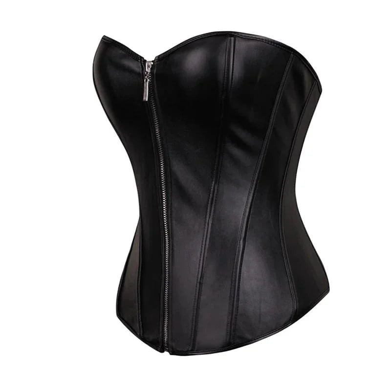 Corset pour femme sans bretelles - noir / s