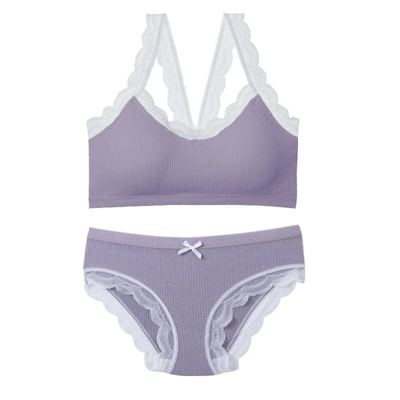 Ensemble de lingerie classique - gris / universel