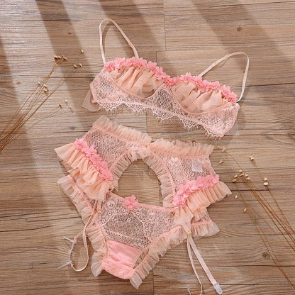 Ensemble de lingerie en dentelle