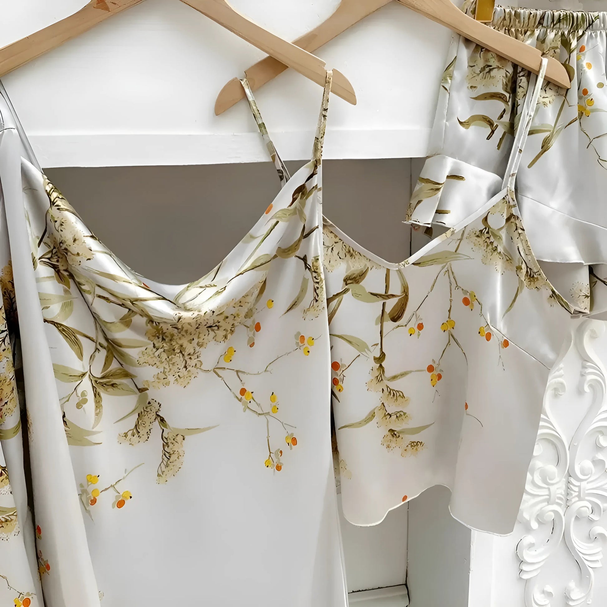  Ensemble de sommeil à imprimé floral