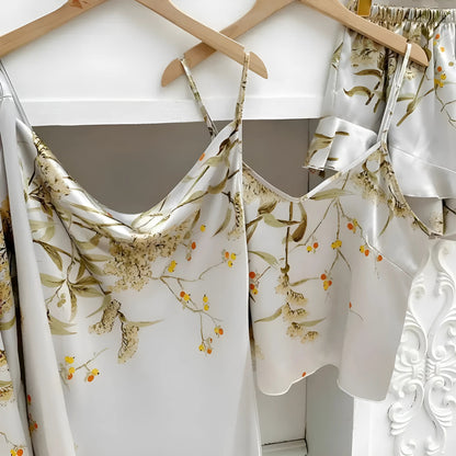  Ensemble de sommeil à imprimé floral