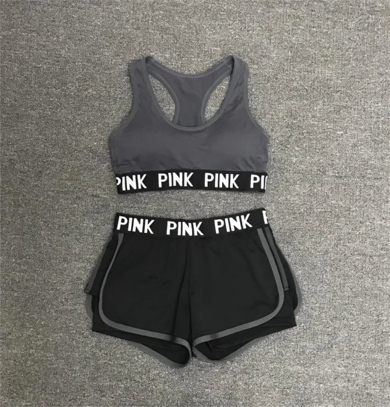 Ensemble de sport pink - gris / m