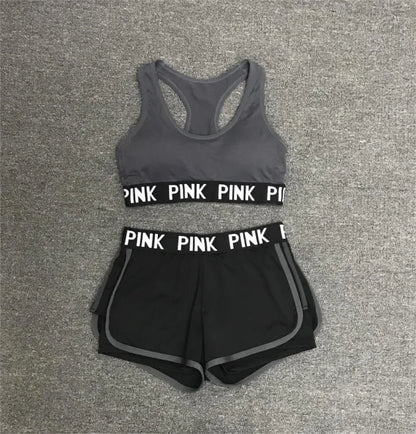 Ensemble de sport pink - gris / m