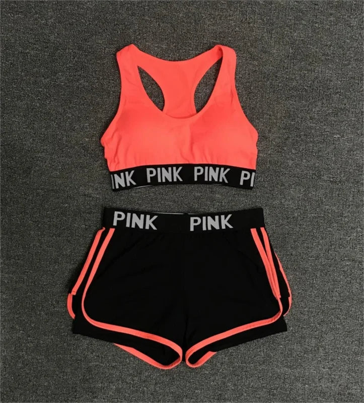 Ensemble de sport pink - orange / m