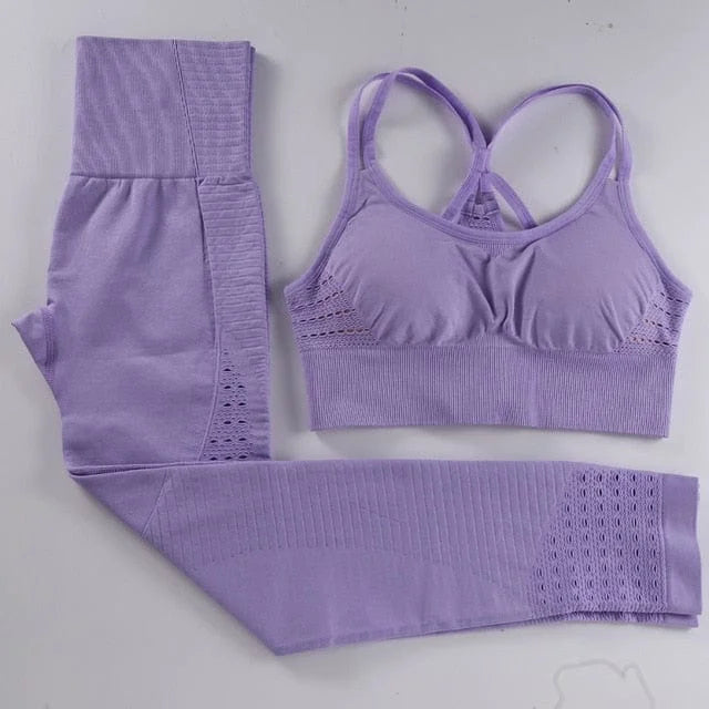 Ensemble de vêtements de sport - violet / s