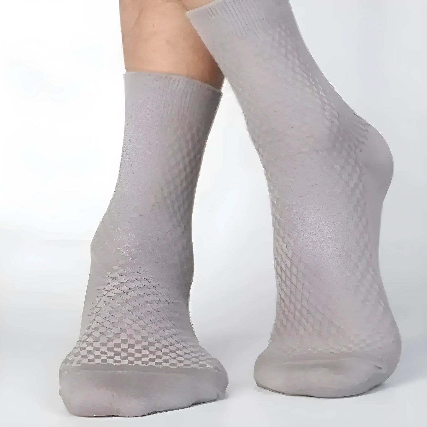 Gris 5 Paquet de Chaussettes pour Hommes