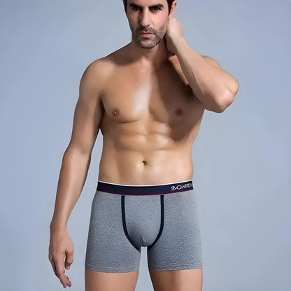 Gris foncé Shorts boxers longs pour hommes