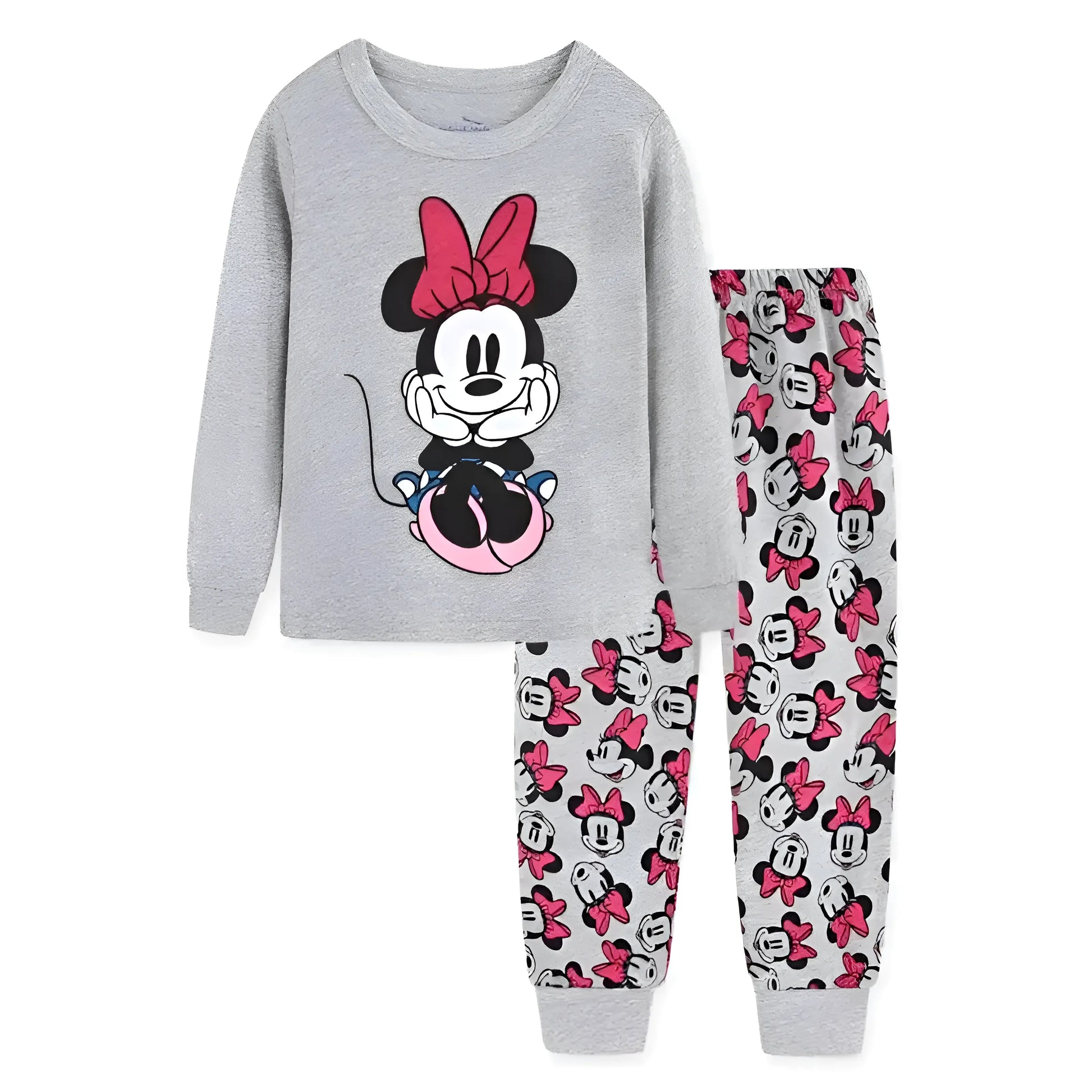 Gris Pyjamas pour enfants Minnie Mouse