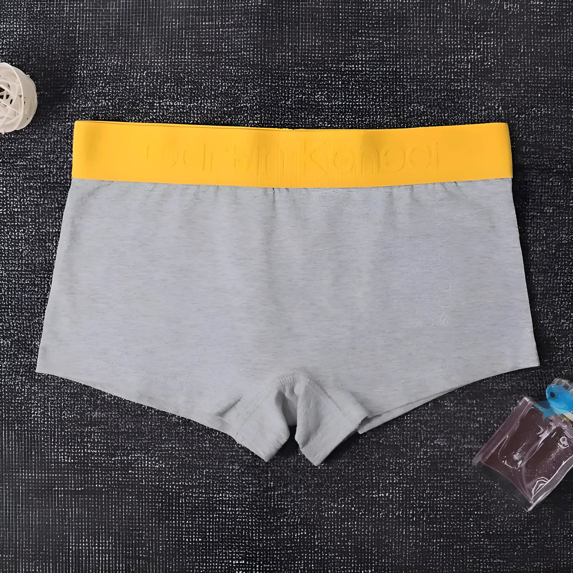 Gris Shorts boxers classiques pour femmes