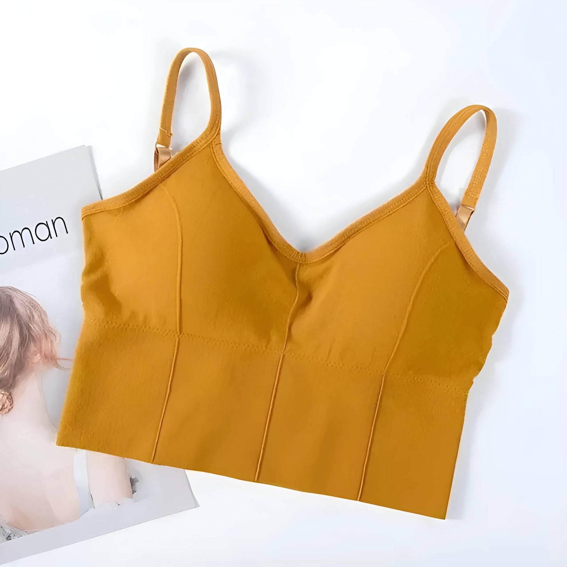 Jaune Bralette Top