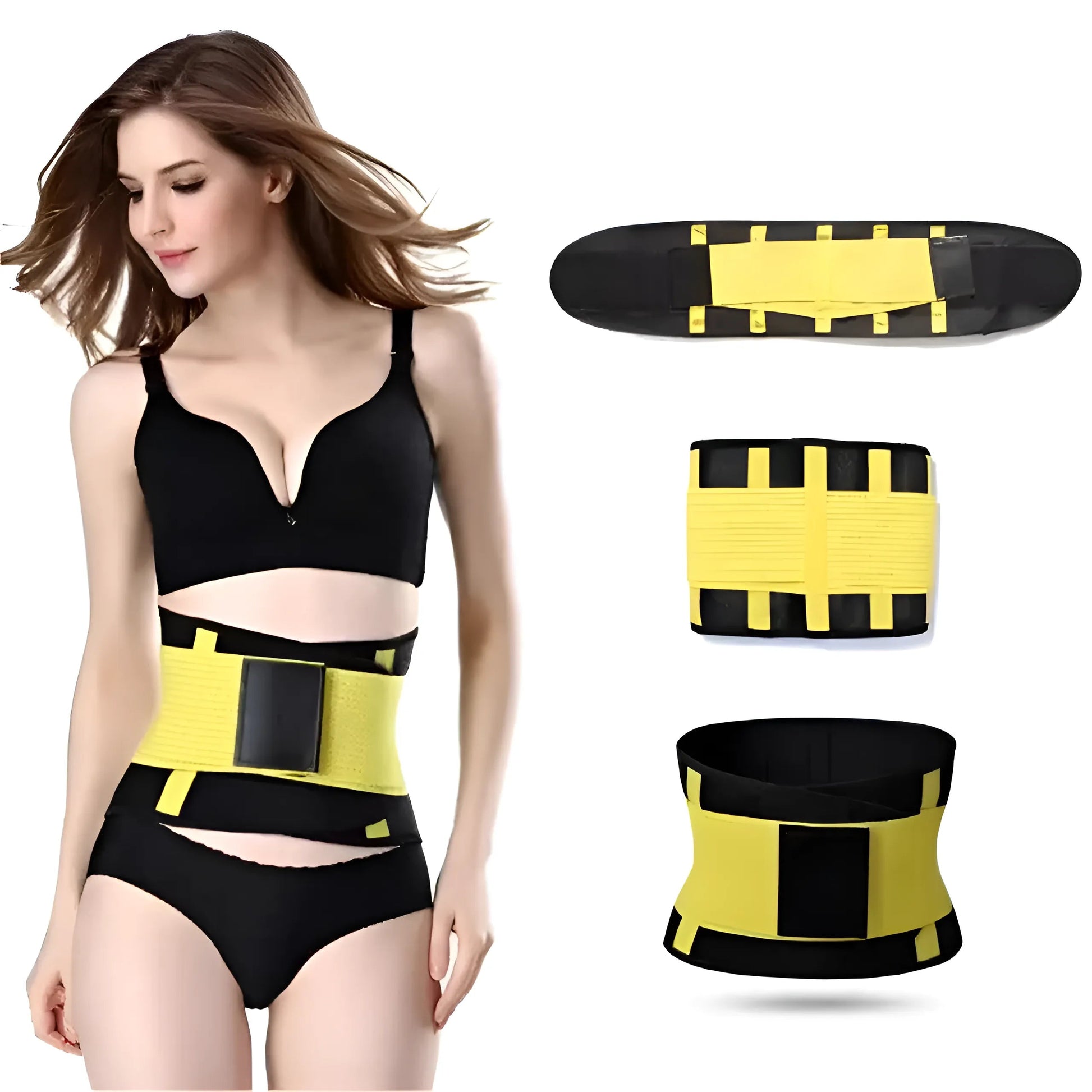 Jaune Corset amincissant moderne