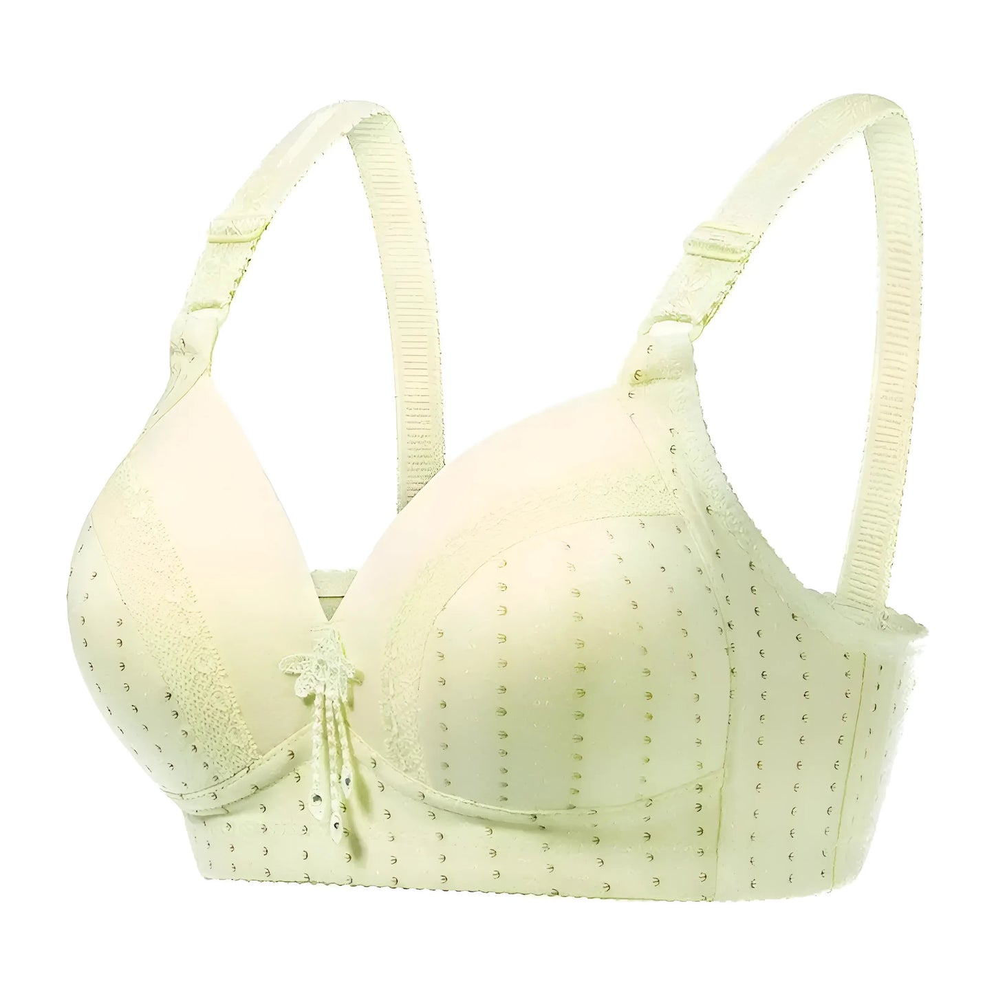 Jaune Soutien-gorge push-up respirant