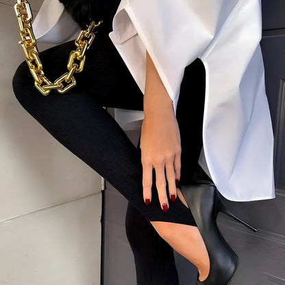  Leggings côtelés pour femmes