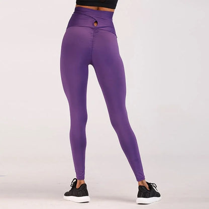 Leggings de sport avec un nœud