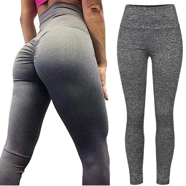 Leggings de sport lisses - blanc / s