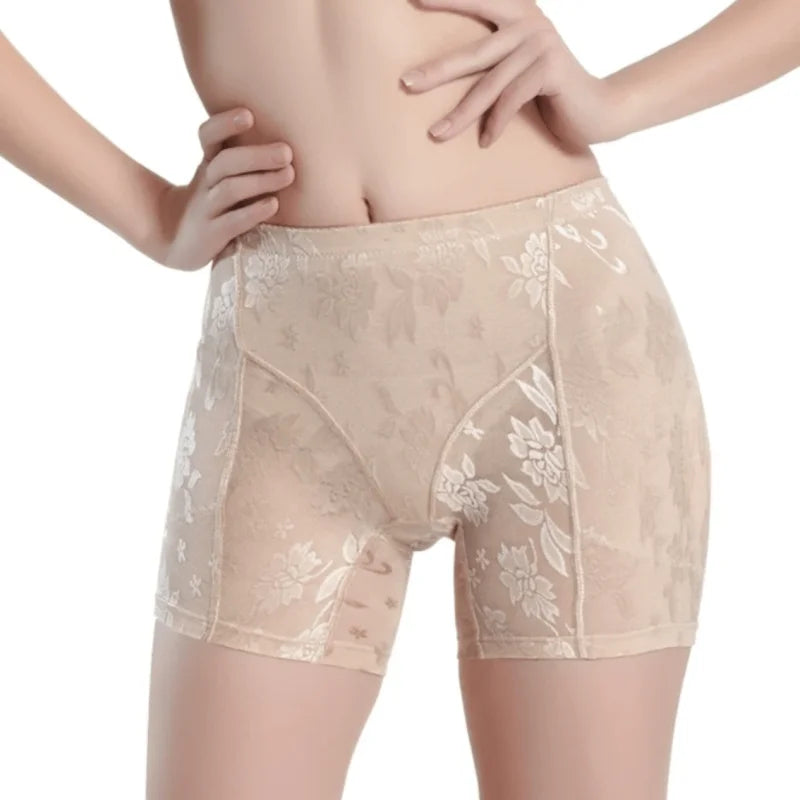 Longs shorty en dentelle avec effet push-up sur les fesses et les hanches